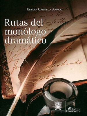 cover image of Rutas del monólogo dramático